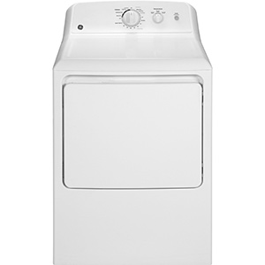 GE White Gas Dryer