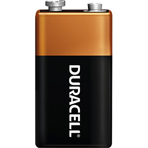 Duracell Coppertop Battery 9V