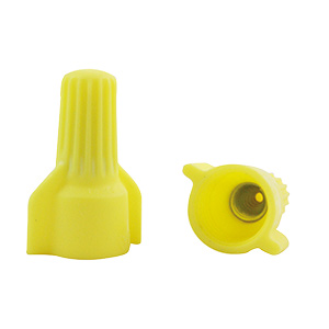 Gardner Bender Color-Coded Wing Nut 12-18 AWG — Yellow