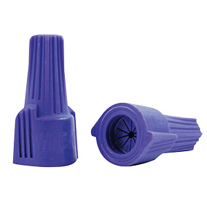 Ideal Industries Twister CO/ALR Wing Nut 10-18 AWG — Blue