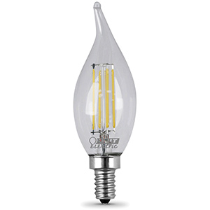 Feit Flame Tip LED Bulb Replaces 60W 2700K Candelabra Base