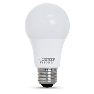 60W Equivalent Bright White (3000K) A19 Dimmable CEC Title