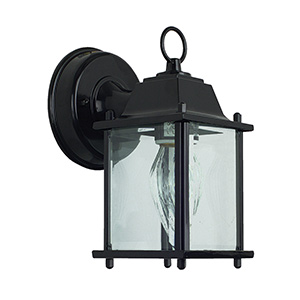 Black Cast Aluminum Lantern Fixture