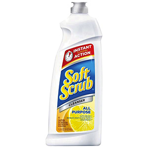 Soft Scrub Cleaner Non-Bleach Formula 24 oz Squeeze Bottle