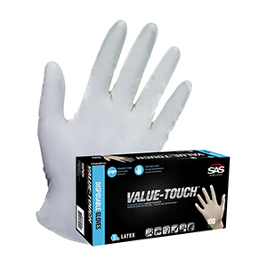 Disposable Latex Gloves Medium 100/Cs
