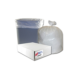 12-16 Gallon Standard Duty Low Density Trash Bag Box of 500