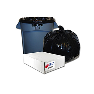 31-33 Gallon Extra Heavy-Duty Low Density Trash Bag Box of 100