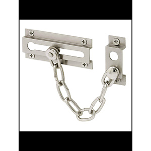 Chain Door Lock Satin Nickel