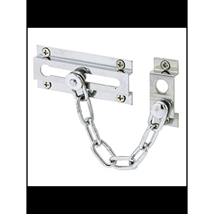 Heavy-Duty Chain Door Lock Chrome