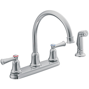 CFG Capstone Chrome Kitchen Faucet with Spray