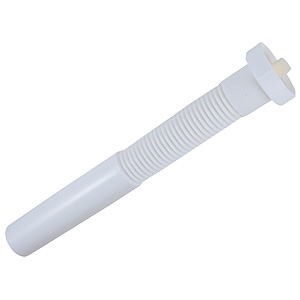 Flexible PVC Flanged Tailpiece 1-1/2" X 12"