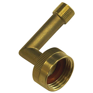 Brass Dishwasher Connector 3/4" FHT X 3/8" Compression