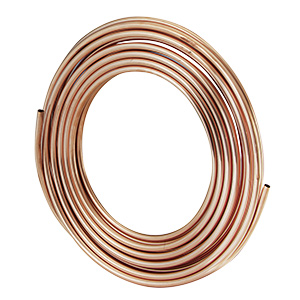 Refrigeration Copper Tubing 1/2" O.D. x 50 Ft Roll