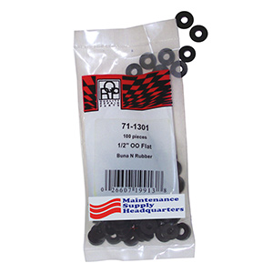 OO Flat Rubber Washers