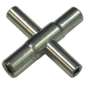 4-Way Steel Sillcock Wrench