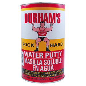 Durham's Water Putty, 4 Lb Box
