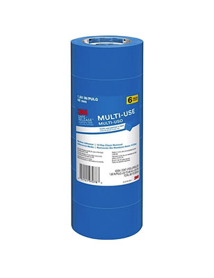 3M Blue Painters Tape 1.88 X 60 YD Pack of 6
