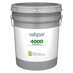 Valspar 4000 Flat Swiss Coffee Interior Paint 5-Gallon