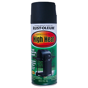 Rustoleum High Heat Spray Paint BBQ Black