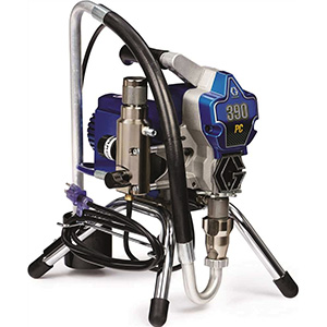 Graco 390 PC Electric Airless Paint Sprayer, Stand