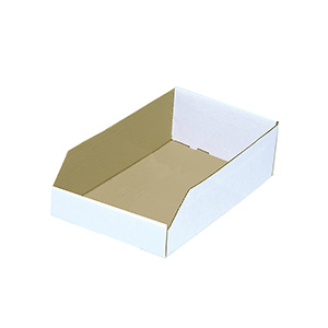 Cardboard Bin Box 8" x 12" x 4"