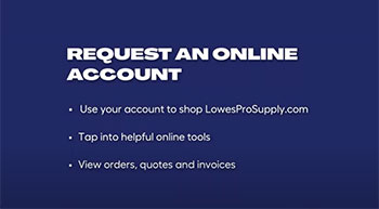 How to Request an Online Account