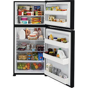 Frigidaire 18 Cu Ft Black Top-Freezer Refrigerator