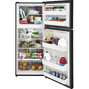 Frigidaire 17.6 Cu Ft Black Top-Freezer Refrigerator