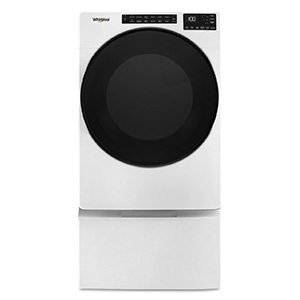 Whirlpool 7.4 Cu Ft White Front Load Electric Dryer