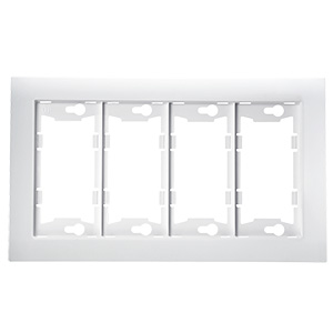 Allure Four Device Mid-Size Wall Plates Box of 3