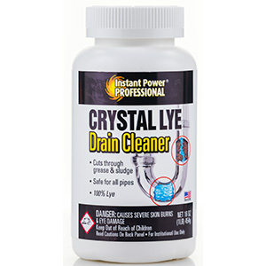 IP Pro Crystal Lye Drain Opener 1 Lb Container