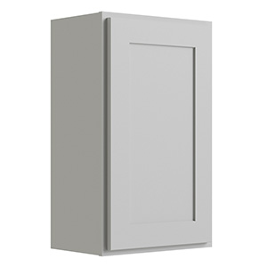 Reliabilt Parkstone Grey Single Door Wall Cabinet, 9"W x 30"H