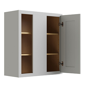 Reliabilt Parkstone Grey One Door Blind Wall Cabinet, 27-30"W x 30"H