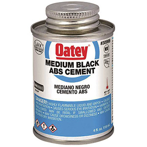Black Cement Solvent 4 OZ