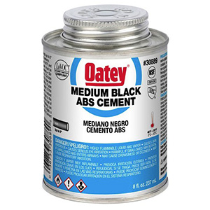 Black Cement Solvent 8 Oz