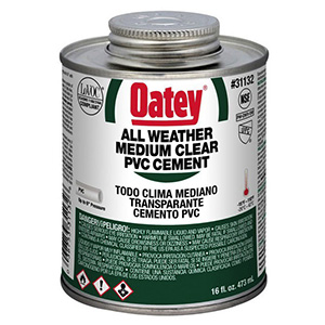 All Weather Clear Cement Solvent 8 Oz