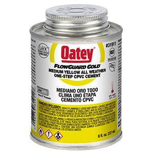 All Weather Yellow Cement Solvent 8 Oz