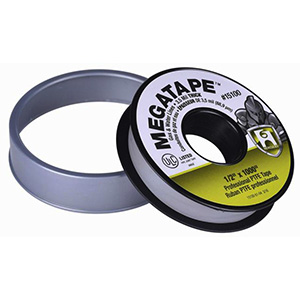 All-Purpose, Professional-Grade PTFE Thread-Sealing Tape 1/2-in X 1000-in