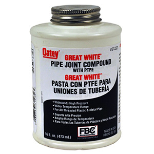 White Pipe Joint Compound 16 oz