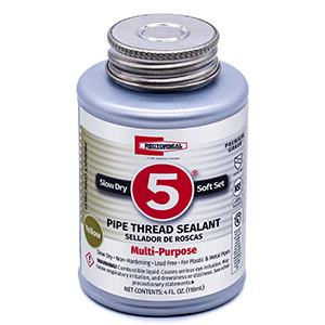 No. 5 Premium Pipe Thread Sealant, 1/4 Pint
