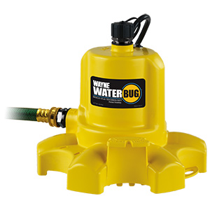 WaterBUG Submersible Water Removal Pump with Multi-Flow Technology