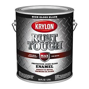 Krylon Rust Tough Black 1-Gallon