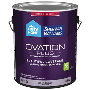 HGTV Ovation Plus Eggshell Base B Interior Paint Gallon