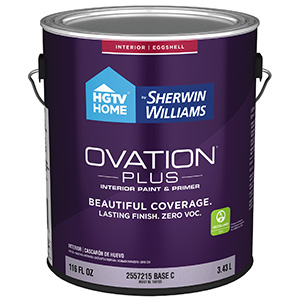 HGTV Ovation Plus Eggshell Base C Interior Paint Gallon