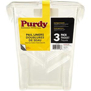 Purdy Paint Pail Liners 32 Oz Capacity 3Pack